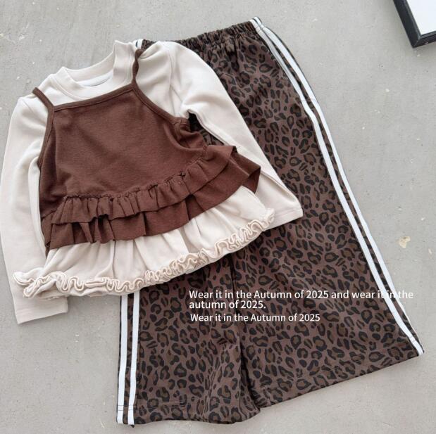 2025新作 　キッズ服　TQ　ズボン　トップス　タンクトップ+Tシャツ　分けて売れ★90－150CM